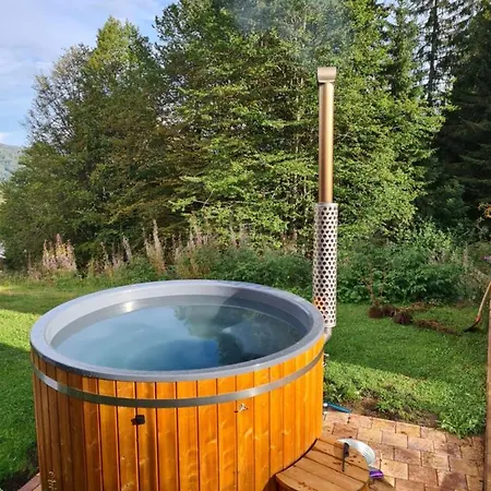 Holiday home Luxus-ferienhaus Blockhaus Nr 3: Alpine Retreat With Sauna And Hot Tub
